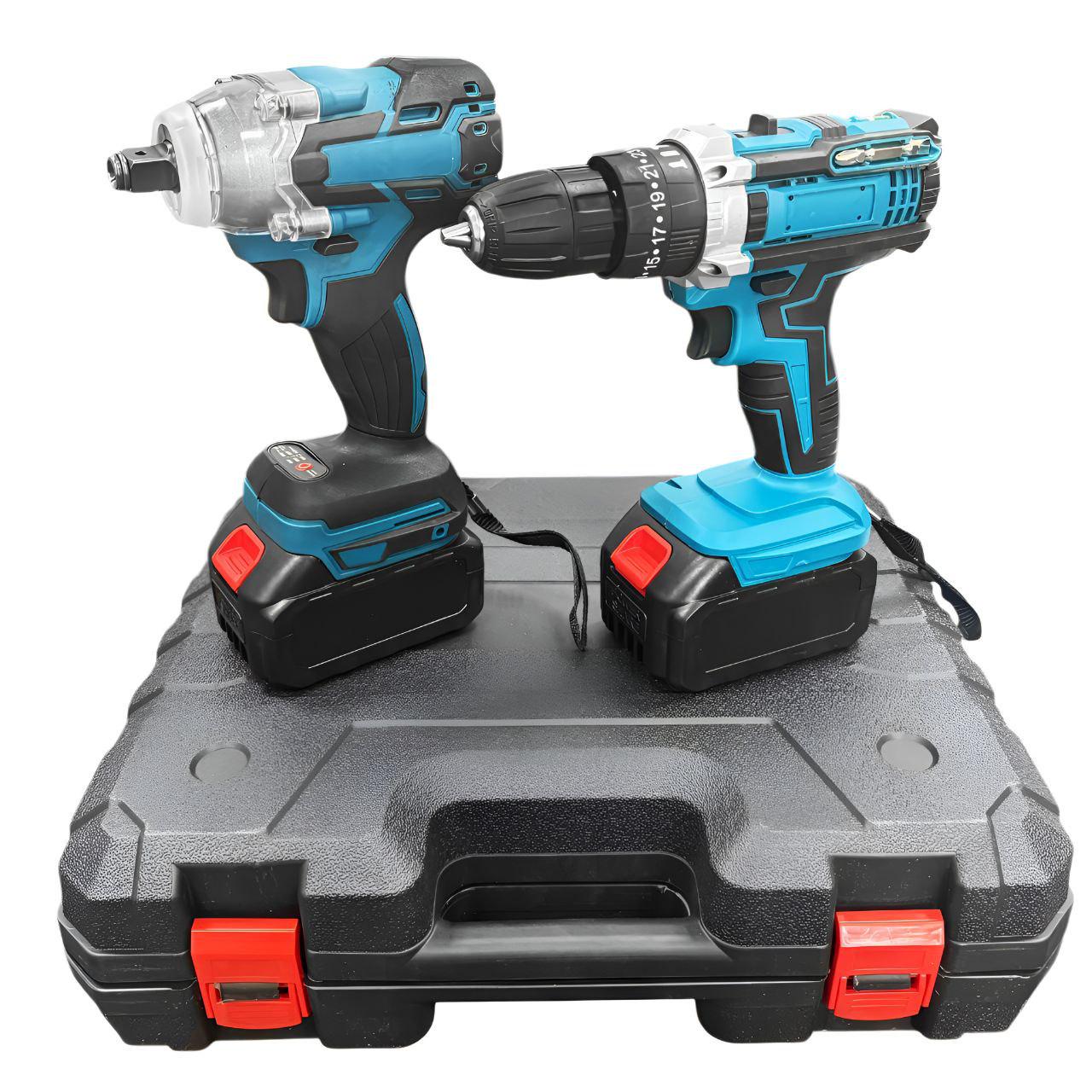 Набір електроінструментів 12346/МК 48V шуруповерт/ударний гайковерт з 2 акумуляторами (33005619)