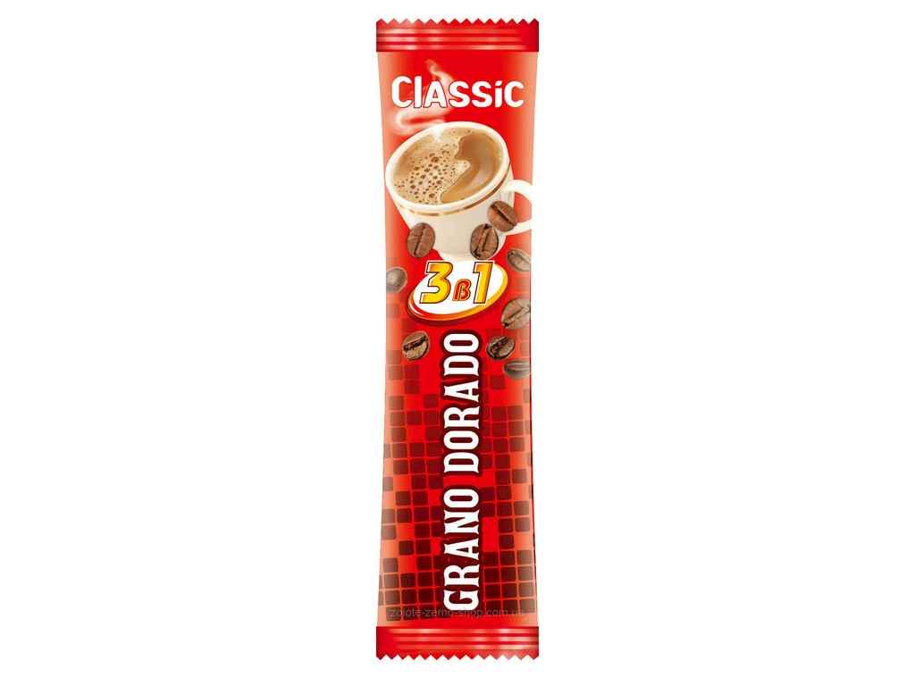 Кавовий напій Grano dorado 13 г 3в1 Classic Grano dorado 20 шт. (865777)