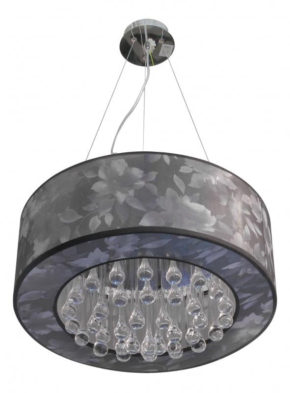 Люстра подвесная галогенная Brille BR-01 246S/6 с абажуром