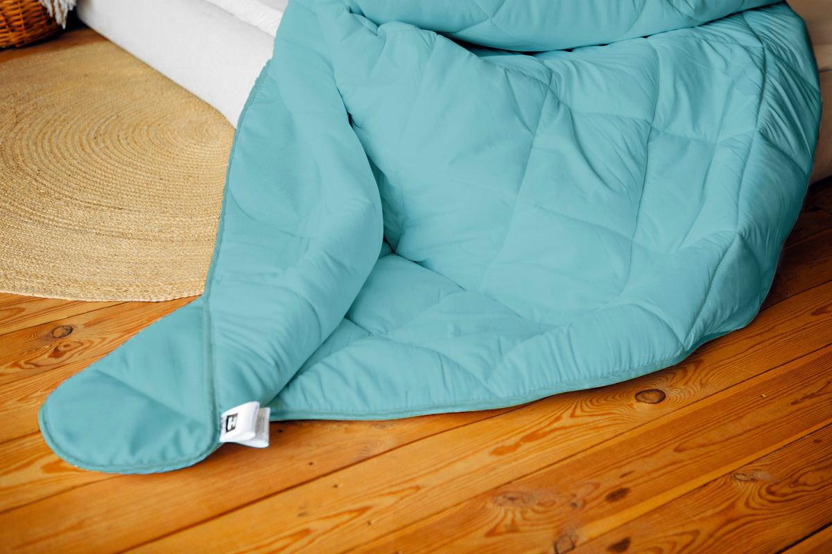 Одеяло шелковое MirSon №1646 Eco всесезонное 110х140 Light blue (2200002652742) - фото 4