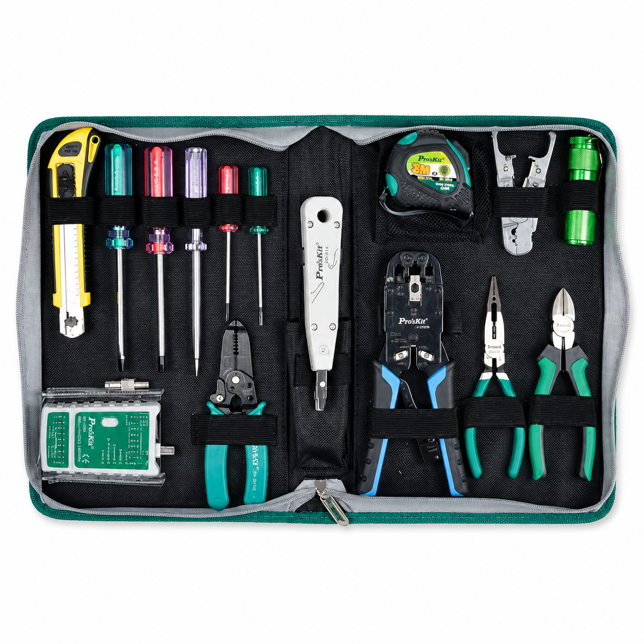 Набор инструментов Pro'sKit PK-4013 16 предметов для электромонтажных работ (36522555) Набор инструментов Pro'sKit PK-4013 16 предметов для электромонтажных работ (36522555)
