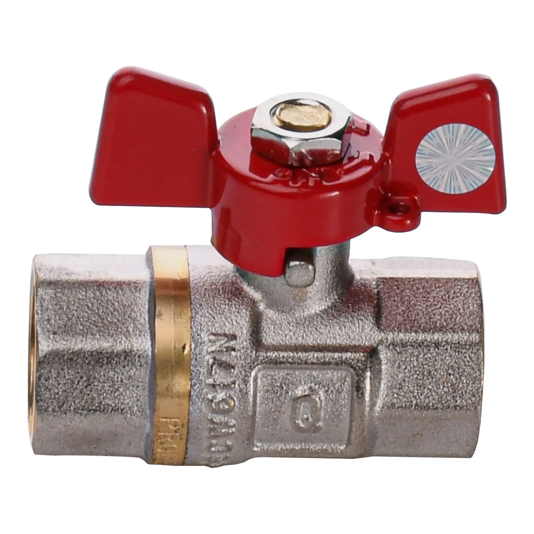 Кран шаровой прямой Q Professional QP151 ВВ ЧМ PN40 1/2" (GSR-000010160)