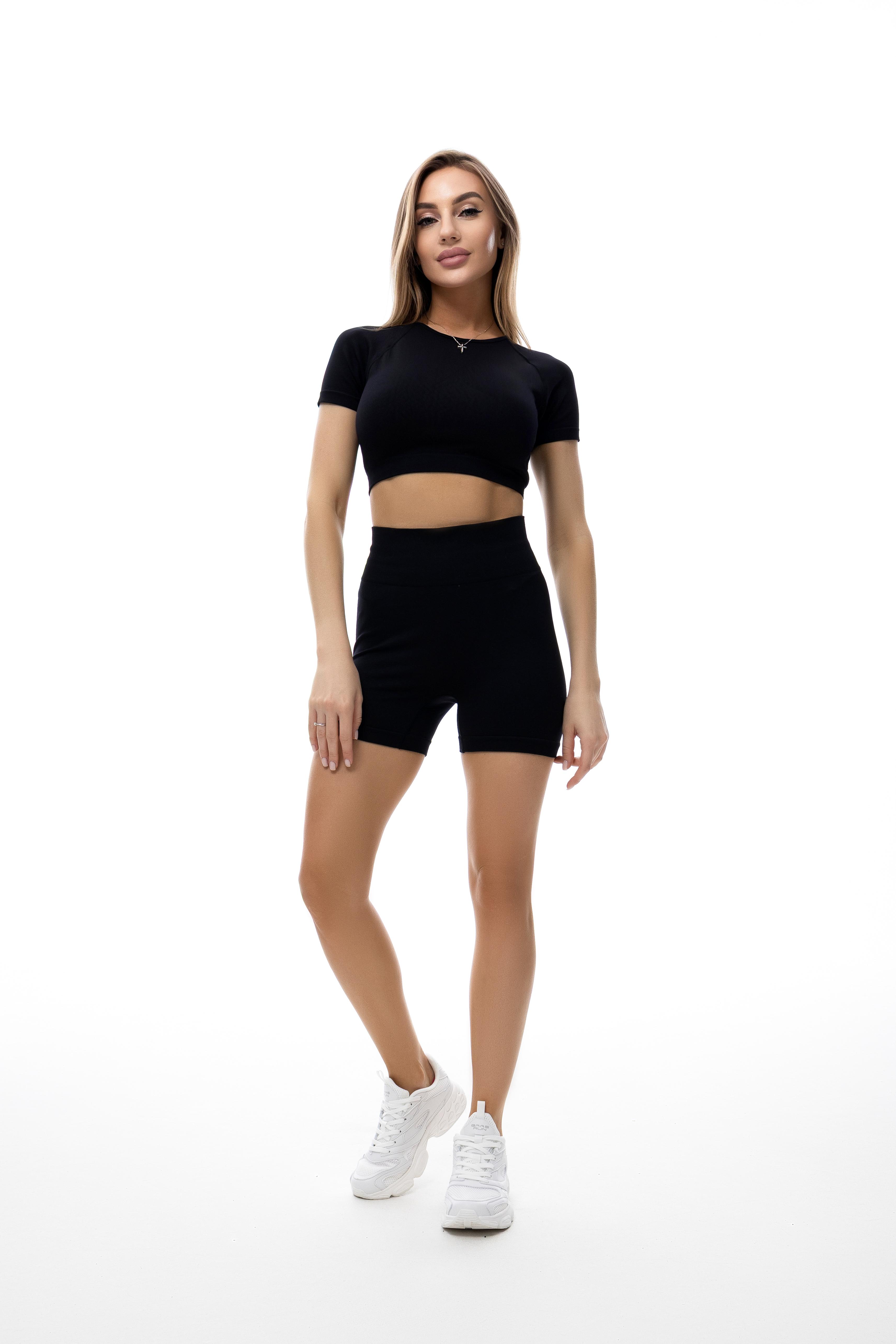 Спортивный костюм женский U:na LEYA 345609 M/L Черный