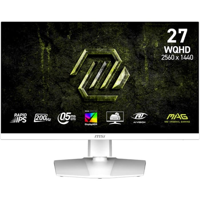 Монитор игровой MSI MAG 274QRFW E20 White (32534607)