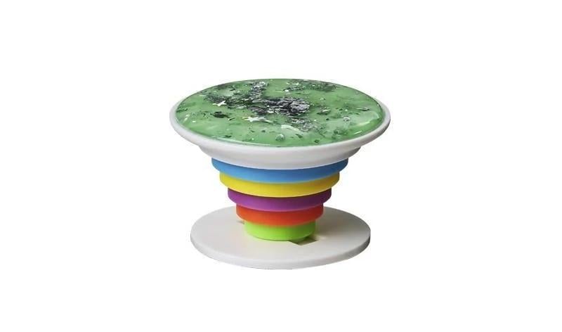 Держатель на телефон Luxe Cube 3D 39,7 мм Green (9998866457452)