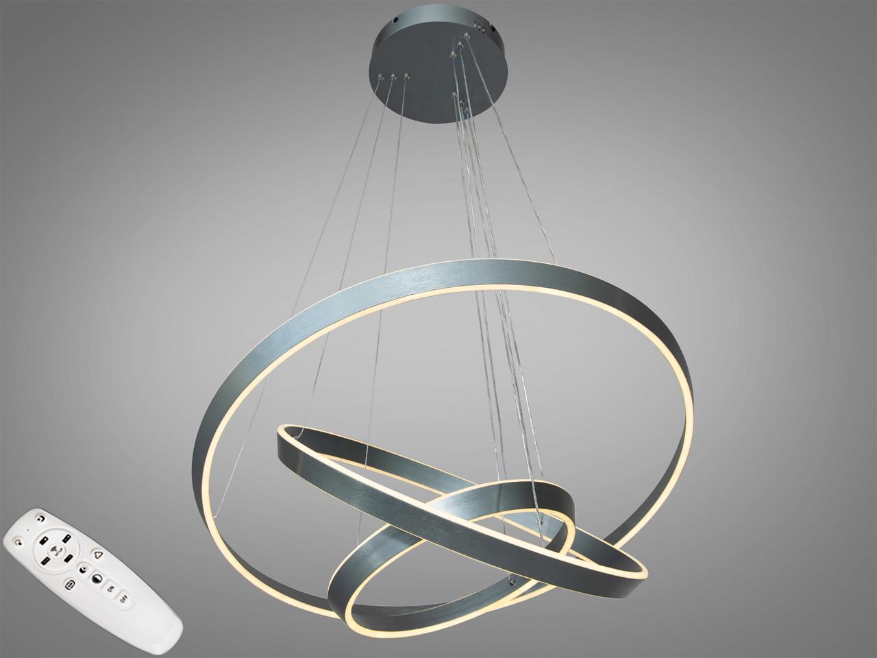 Люстра с диммером LED 5153/800+600+400RG (2437588716)