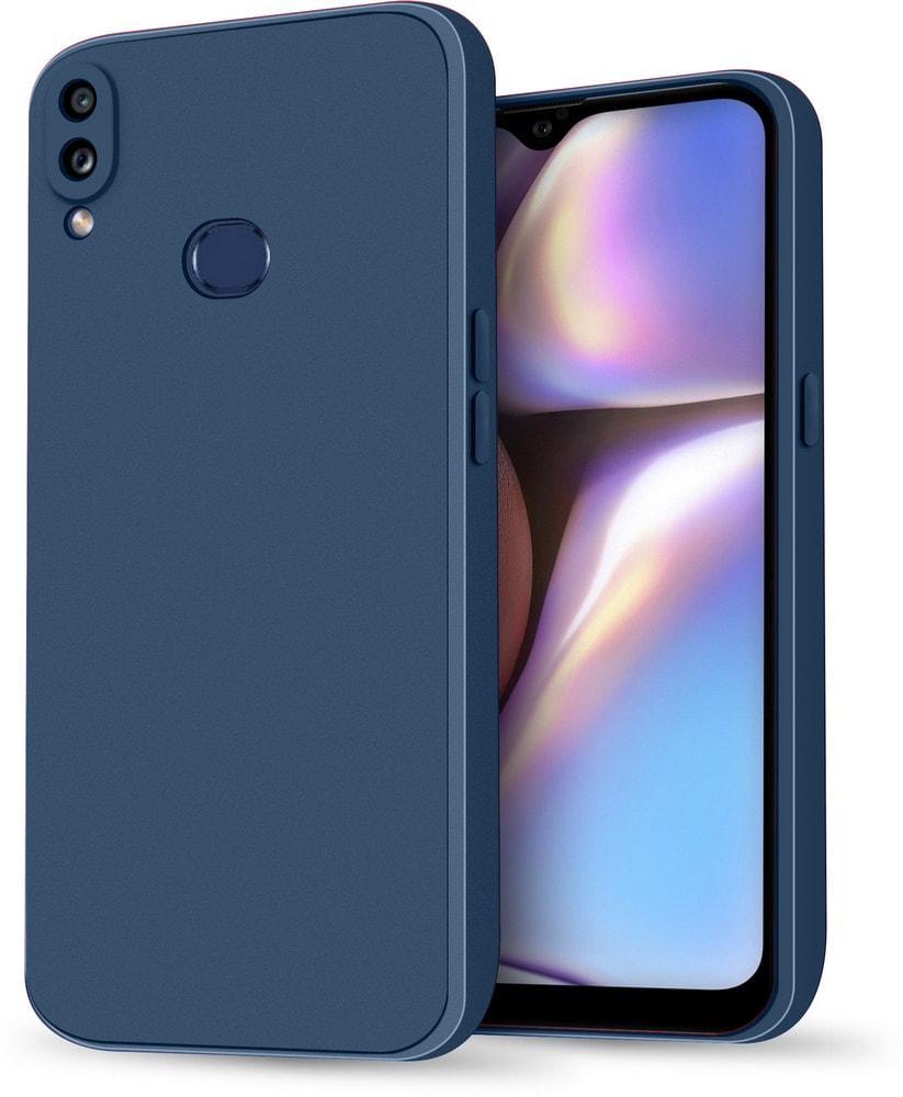 Силиконовый чехол HardCorner Samsung Galaxy A10s A107 (с микрофиброй) Blue (35407-28)