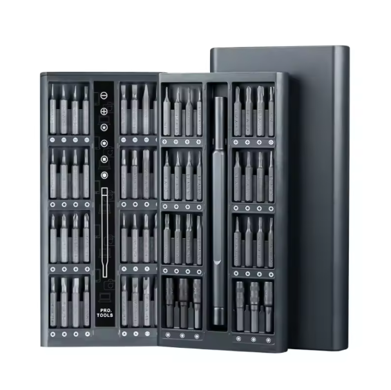 Отвертка с набором магнитных бит с чехлом 63в1 (2201473962) - фото 7