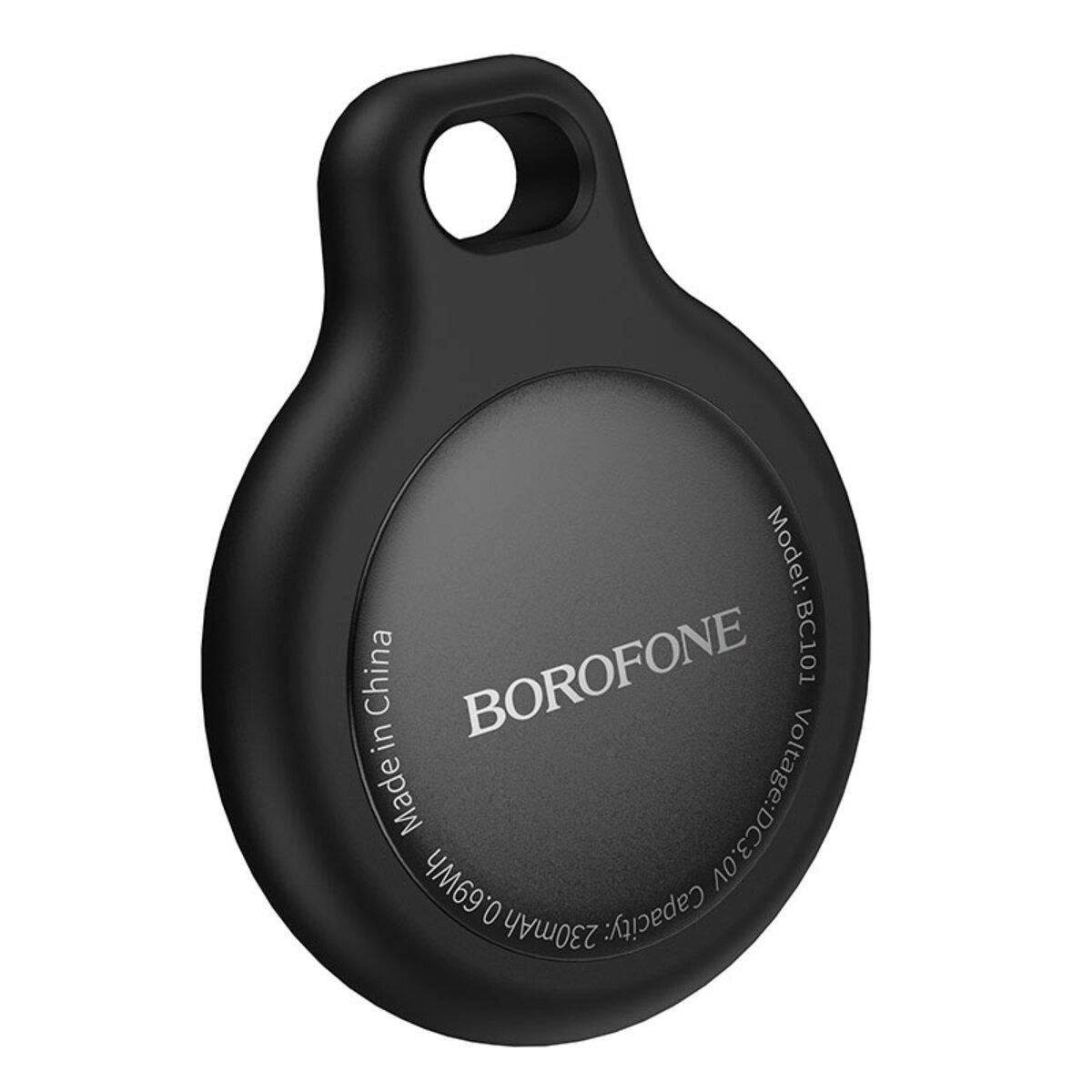Трекер Borofone BC101 Exquisite smart positioning anti-lost device 230 mAh Black (6941991117114) Трекер Borofone BC101 Exquisite smart positioning anti-lost device 230 mAh Black (6941991117114)