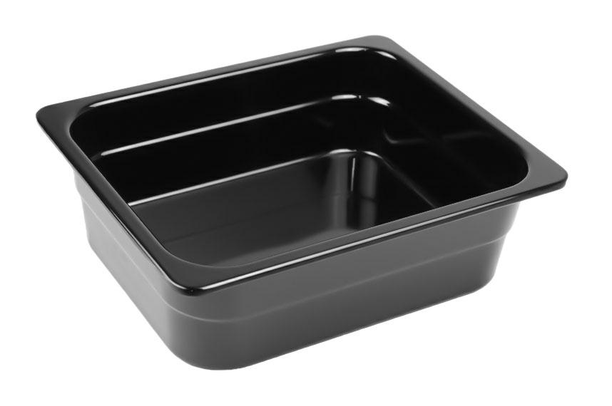 Гастроемкость из меламина One Chef прямоугольная 5 л 1/2 32х26,2х10 см Черный