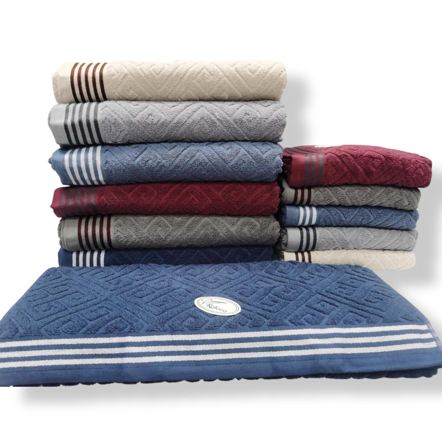 Полотенце махровое Koloco 50х90 см Светло-серый (88-261-6) - фото 4