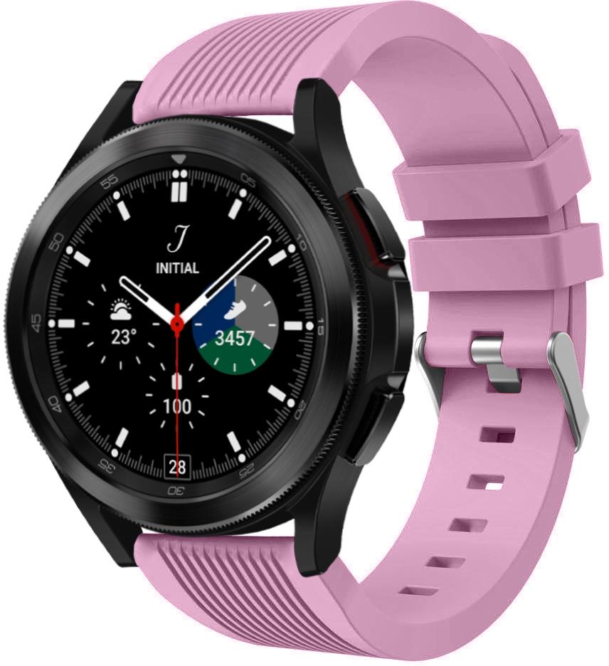 Ремешок Line для Galaxy Watch 4 Classic 46 мм Pink (22838-31) - фото 1