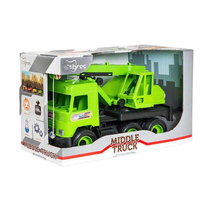 Автомобиль Tigres 39483 Middle truck Зеленый