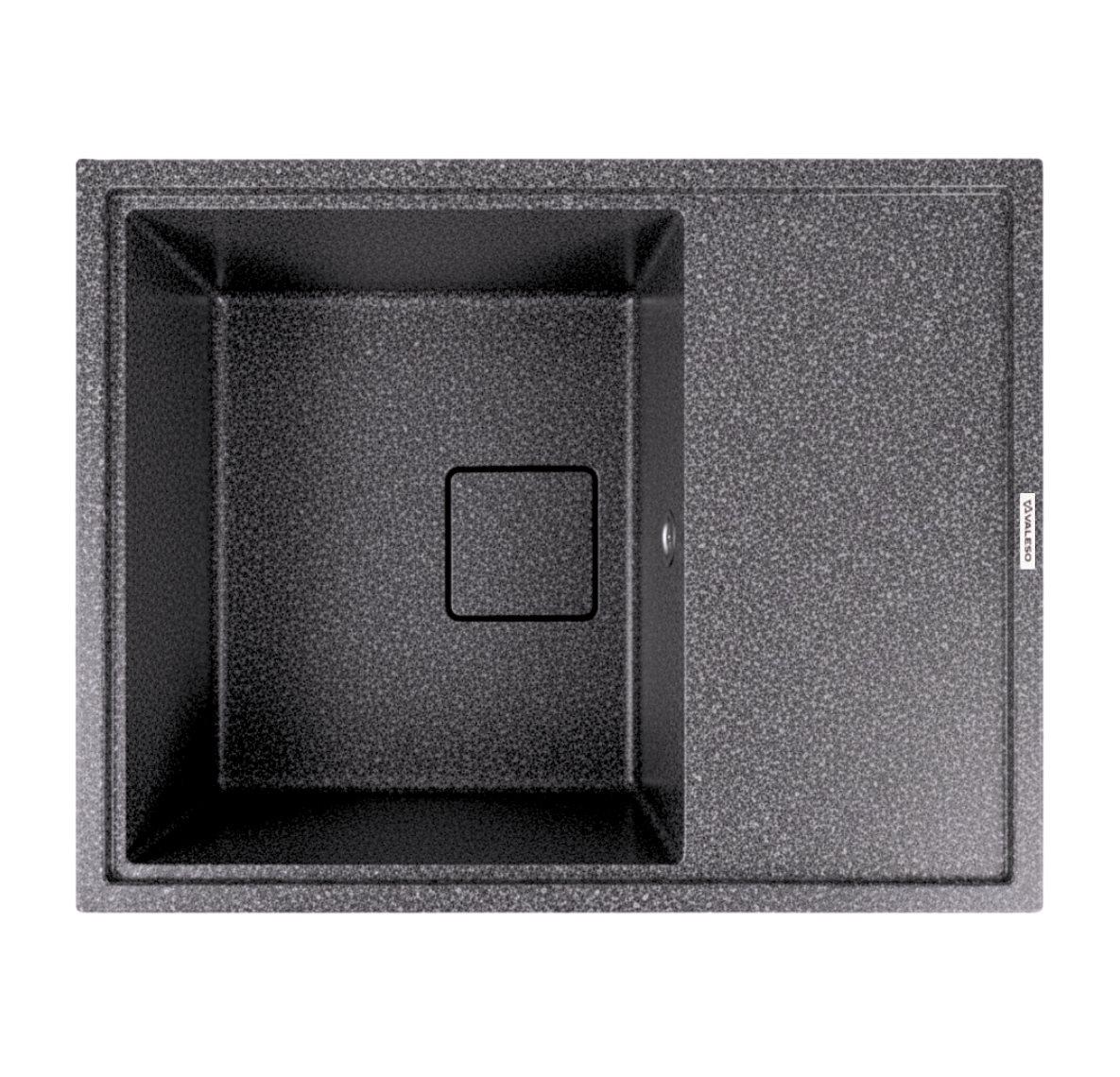 Мойка кухонная гранитная Valeso 6550 ESTERIS Графит