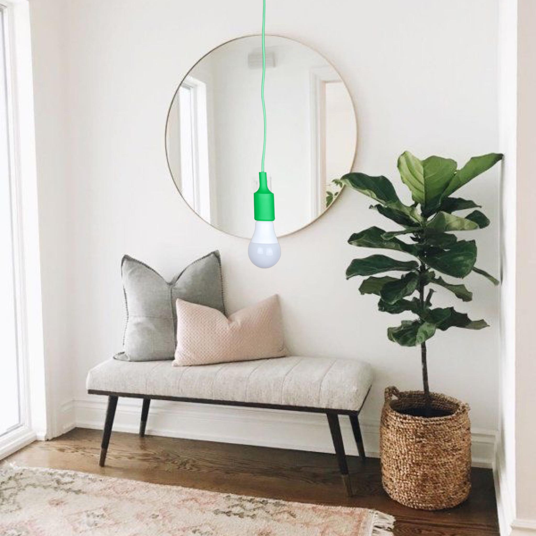 Люстра Cord силіконова підвісна Зелений - фото 2 Люстра Cord силіконова підвісна Зелений - фото 2