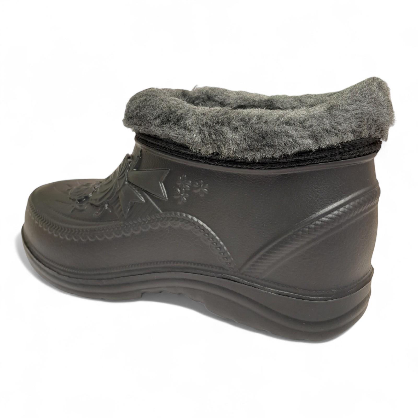 Калоші жіночі зимові GIPANIS GP-32 р. 38 24,5 см Чорний (2763448922) - фото 3 Калоші жіночі зимові GIPANIS GP-32 р. 38 24,5 см Чорний (2763448922) - фото 3