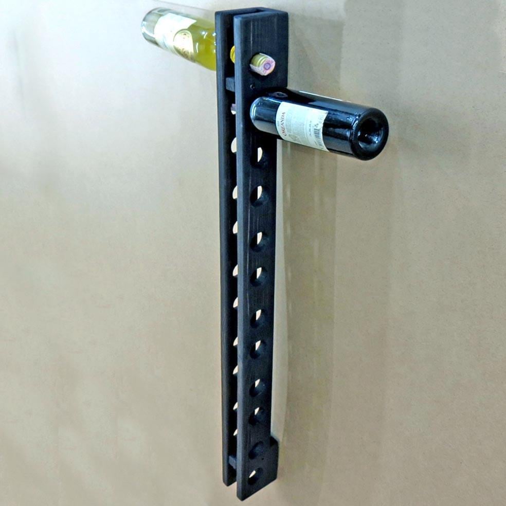 Полка для вина настенная из дерева Этидзен Венге (ПНК-007312)