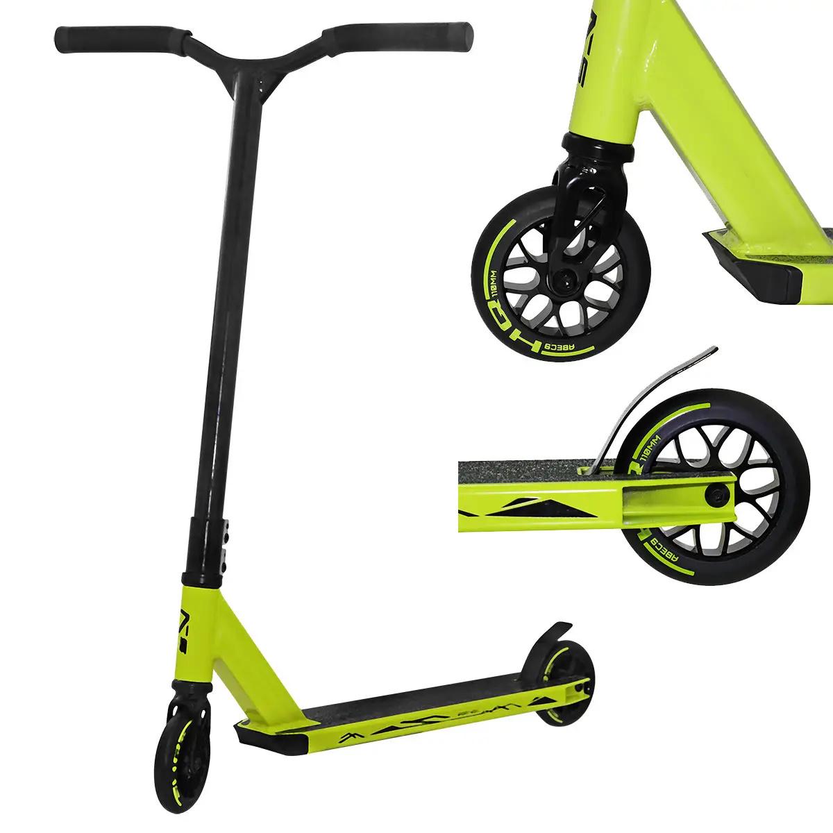 Трюковой самокат SportVida Stunt X-Ray 110 Lemon/Black (SV-WO0020) - фото 2