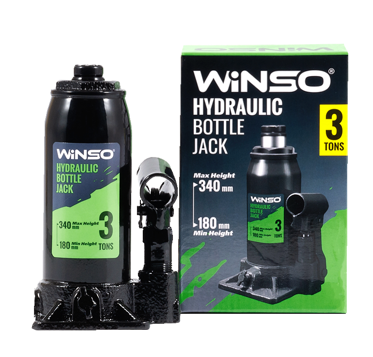 Домкрат гидравлический WINSO 3,0 т 180-340 мм (170300)