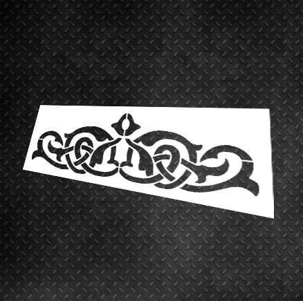 Трафарет многоразовый DFA Восточный узор 37 для штукатурки и краски (V00037)