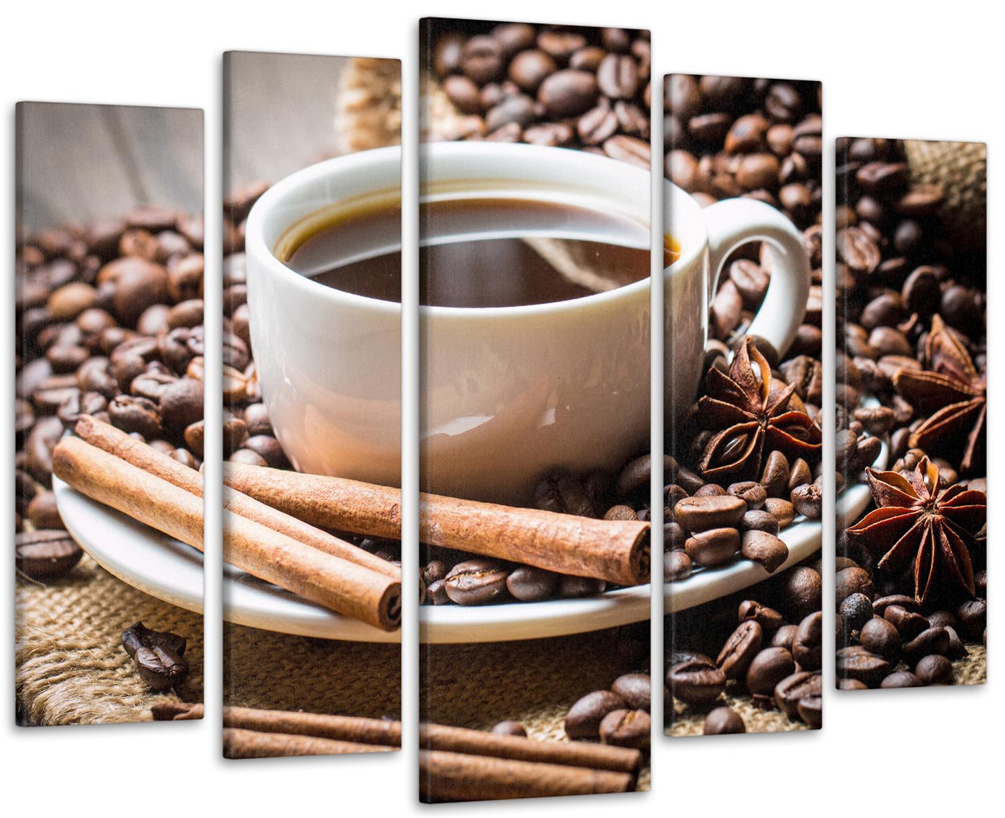 Картина модульная Кофе 115х170 см (Art-342_5)