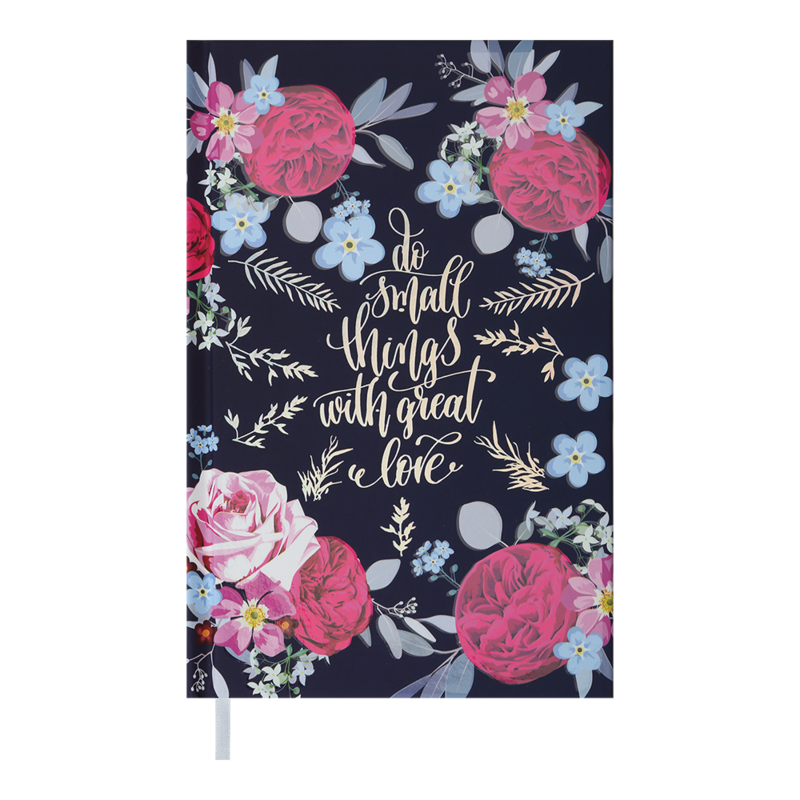 Дневник недатированный Buromax Fattore А6 288 листов линия Разноцветный (BM.2619 02)