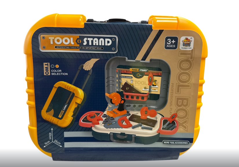 Ігровий набір інструментів 1018-8 3в1 30х9х26 см Ігровий набір інструментів 1018-8 3в1 30х9х26 см