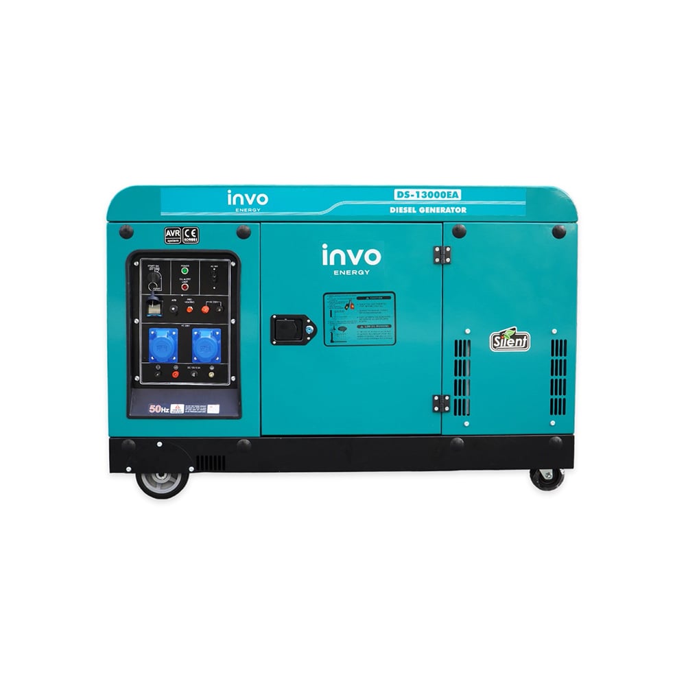 Генератор дизельний INVO DS-13000EA у кожусі 12/13кВт 230В (DD0005503)
