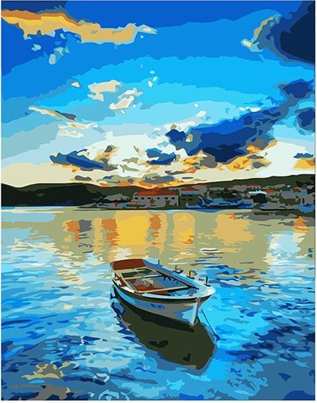 Картина по номерам Brushme Озеро на рассвете 40х50 см (GX6571)