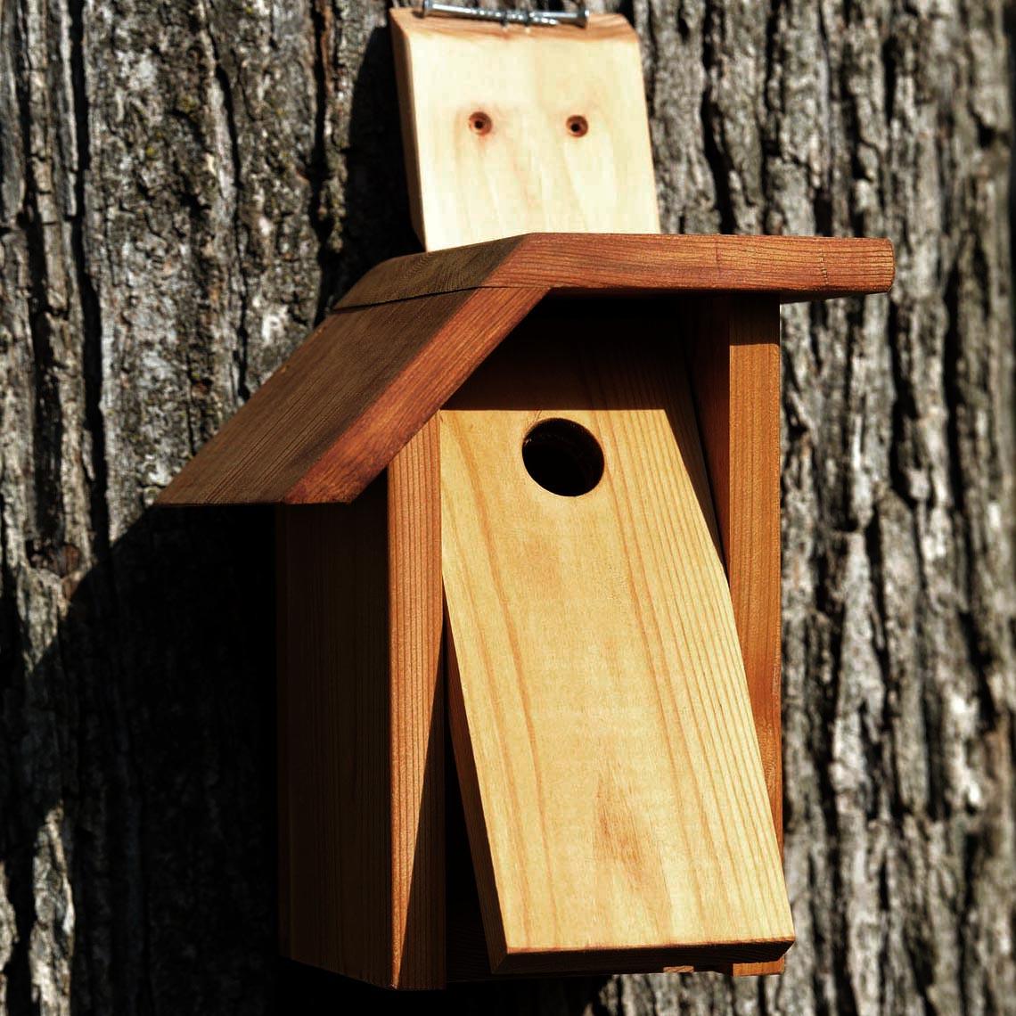 Шпаківня садова з дерева Глухар Мускат (СКВ-003507) Шпаківня садова з дерева Глухар Мускат (СКВ-003507)