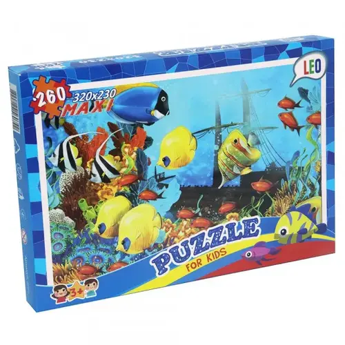 Пазли Strateg Лео Рибки 260 ел. (20163)