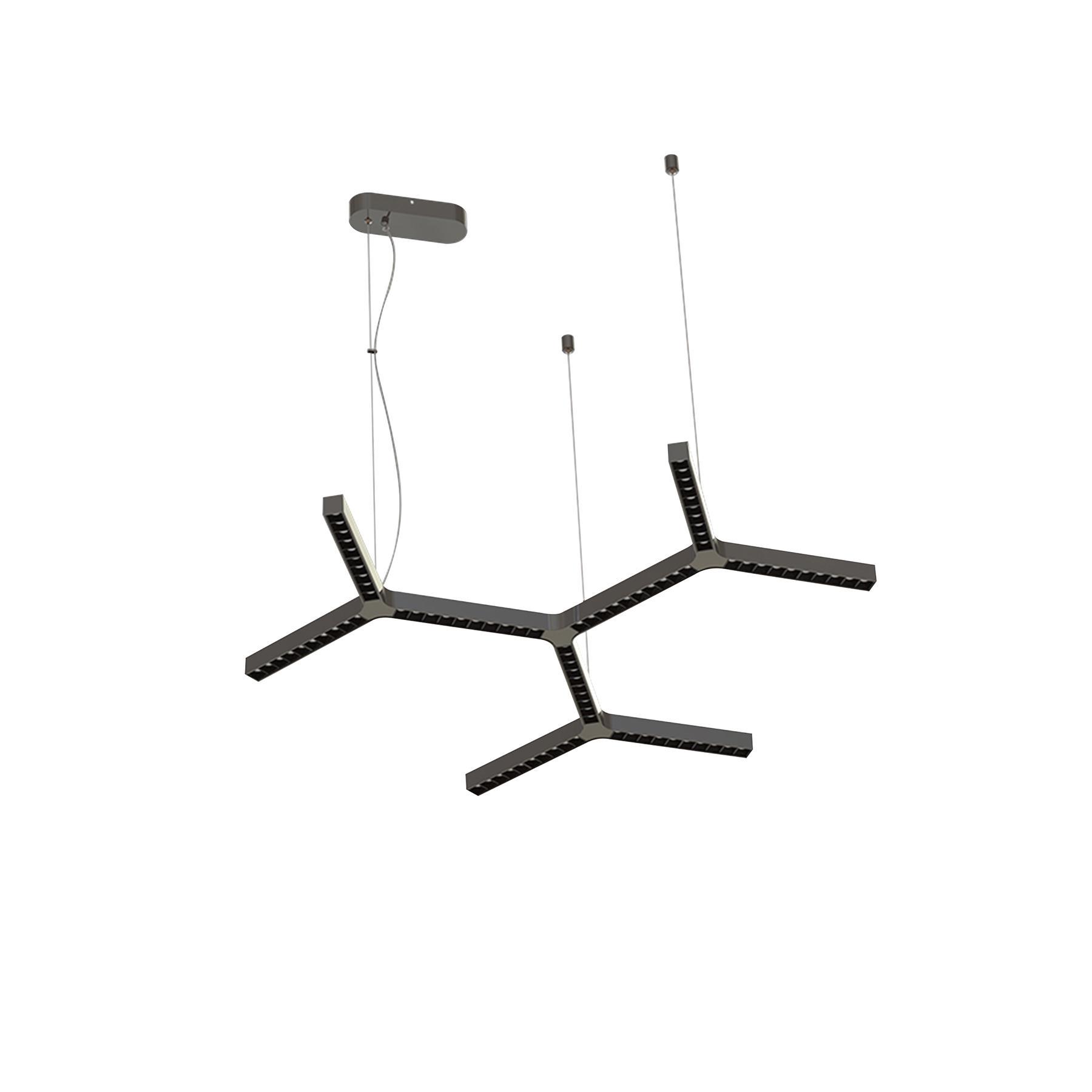 Подвесная люстра Skarlat MD 8990B-3B Black 3000K