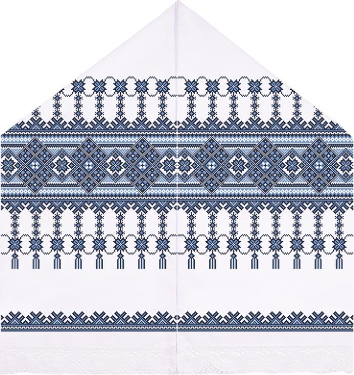 Схема Рушник под Каравай для вышивки бисером и нитями на ткани габардин (ТР483пн4599)