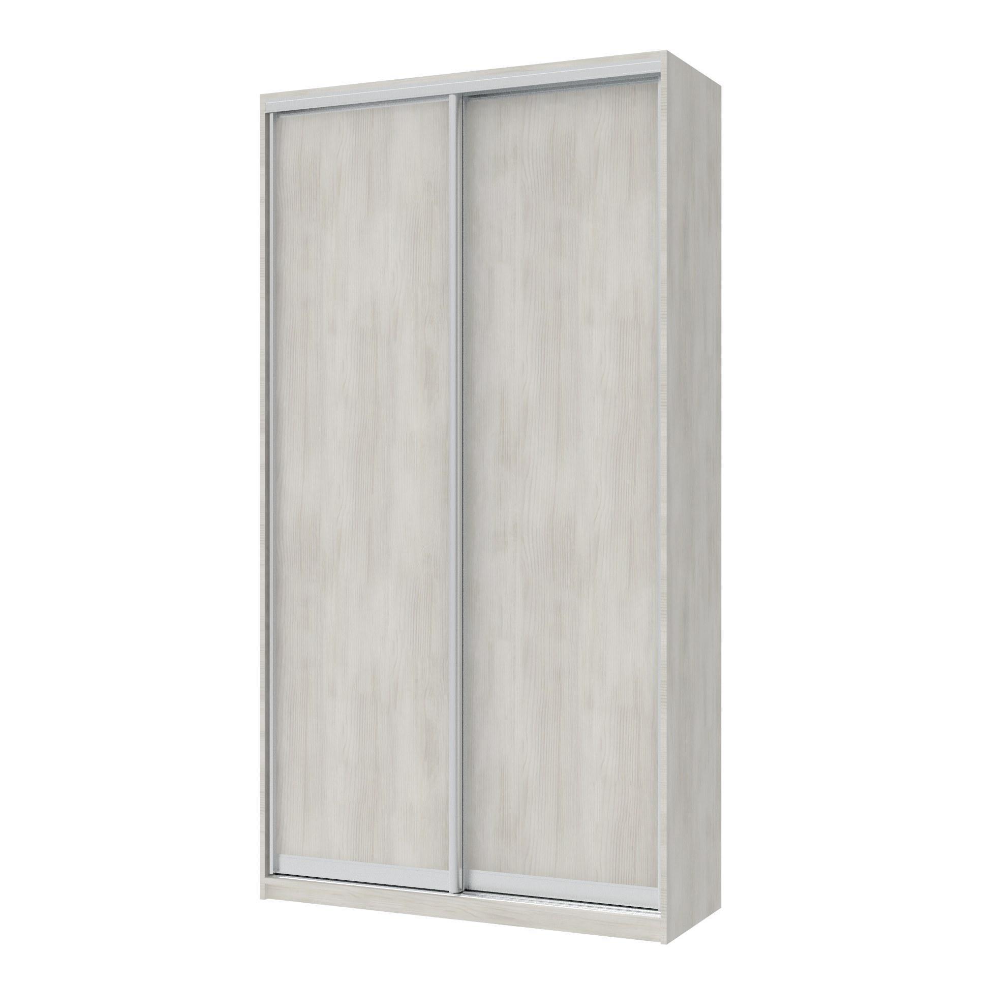 Шкаф-купе двухдверный Doros Сити Лайт 120х60х225 см Белое дерево (DRS-011073)