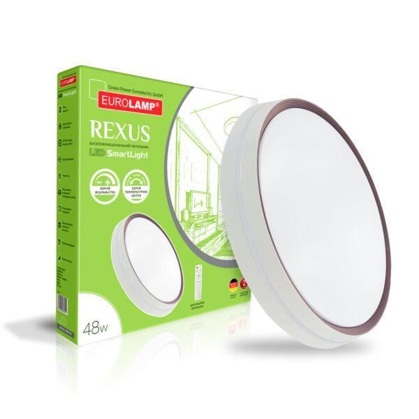 Светильник LED с пультом управления Eurolamp Rexus 48W 3000-6500K (21805586)