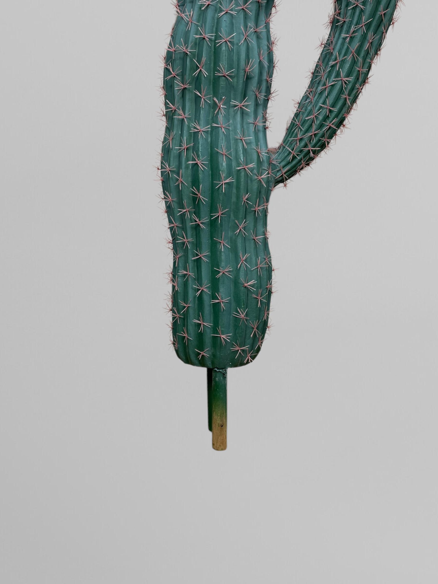 Искусственный декоративный кактус без горшка 130 см Зеленый (Р060010) - фото 6