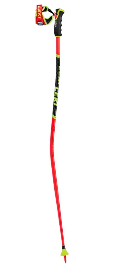Палки для горных лыж Leki WCR TBS GS 3D Fluorescent Red-Black-Neonyellow (UBQ666C54710A53.3DF3-2)