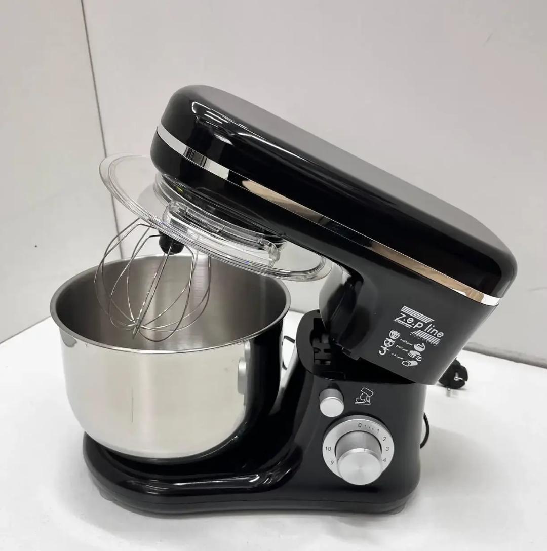 Міксер планетарний Zepline 5 л 3500 Вт Чорний (ZP-9832)