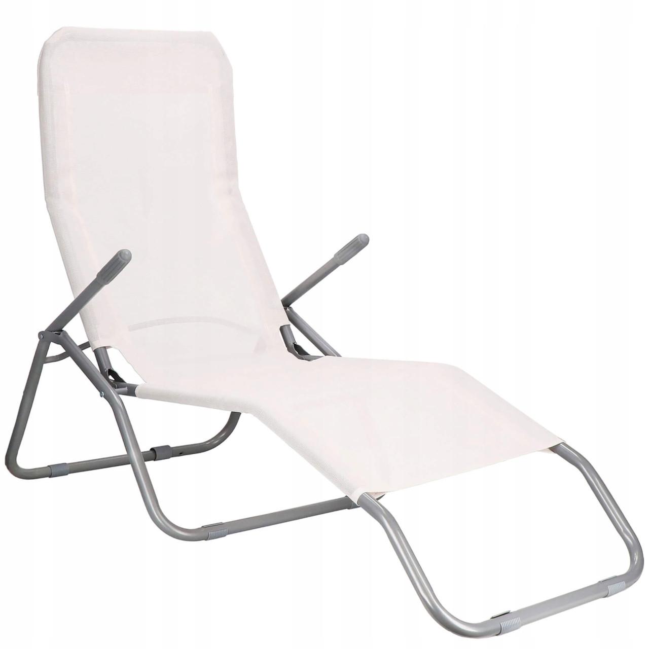 Шезлонг для пляжу/тераси та саду Springos (GC0032)