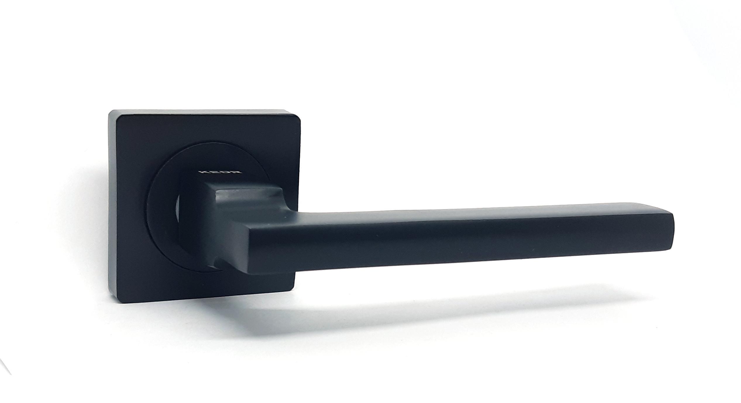 Ручка Kedr на розетке квадрат R6.180-AL Black Matt