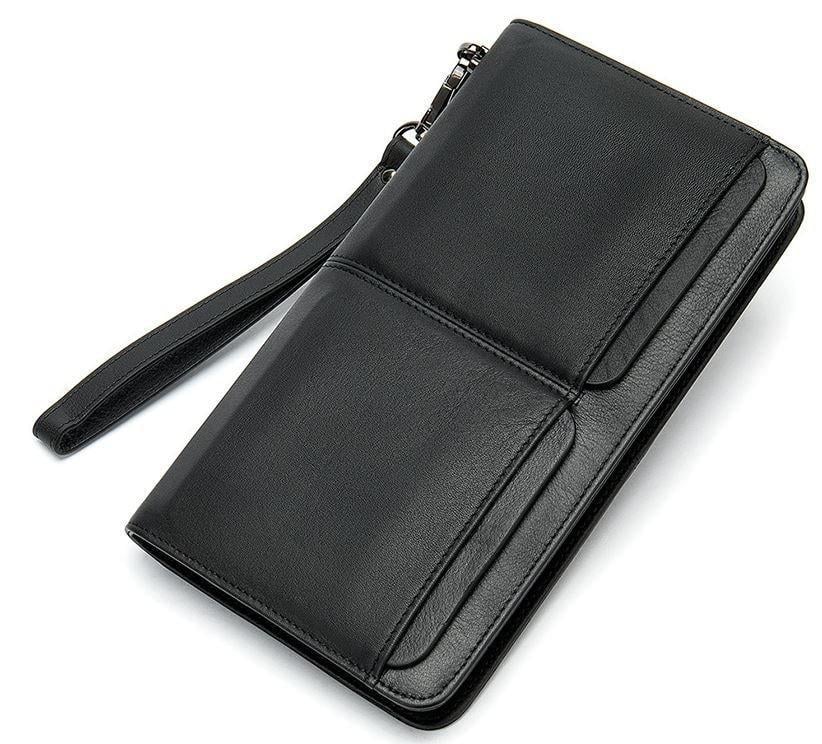 Клатч мужской 714656 с ремешком Черный (13961028)