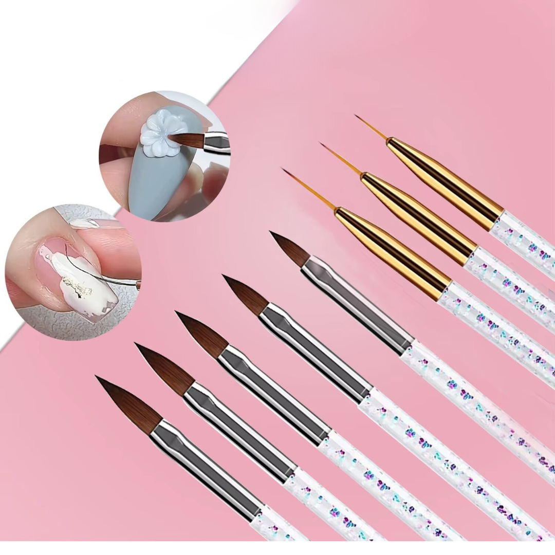 Набір пензлів для манікюру та педикюру 31 шт. - фото 8 Набір пензлів для манікюру та педикюру 31 шт. - фото 8