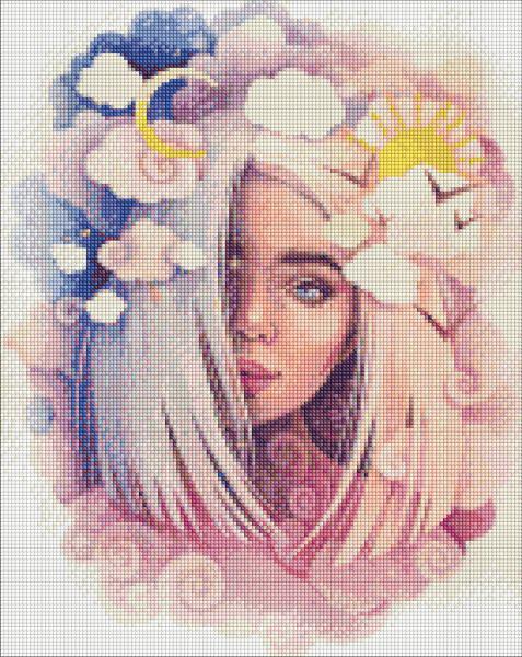 Алмазная мозаика Идейка День и ночь 40x50 см (Id-AMO7444)