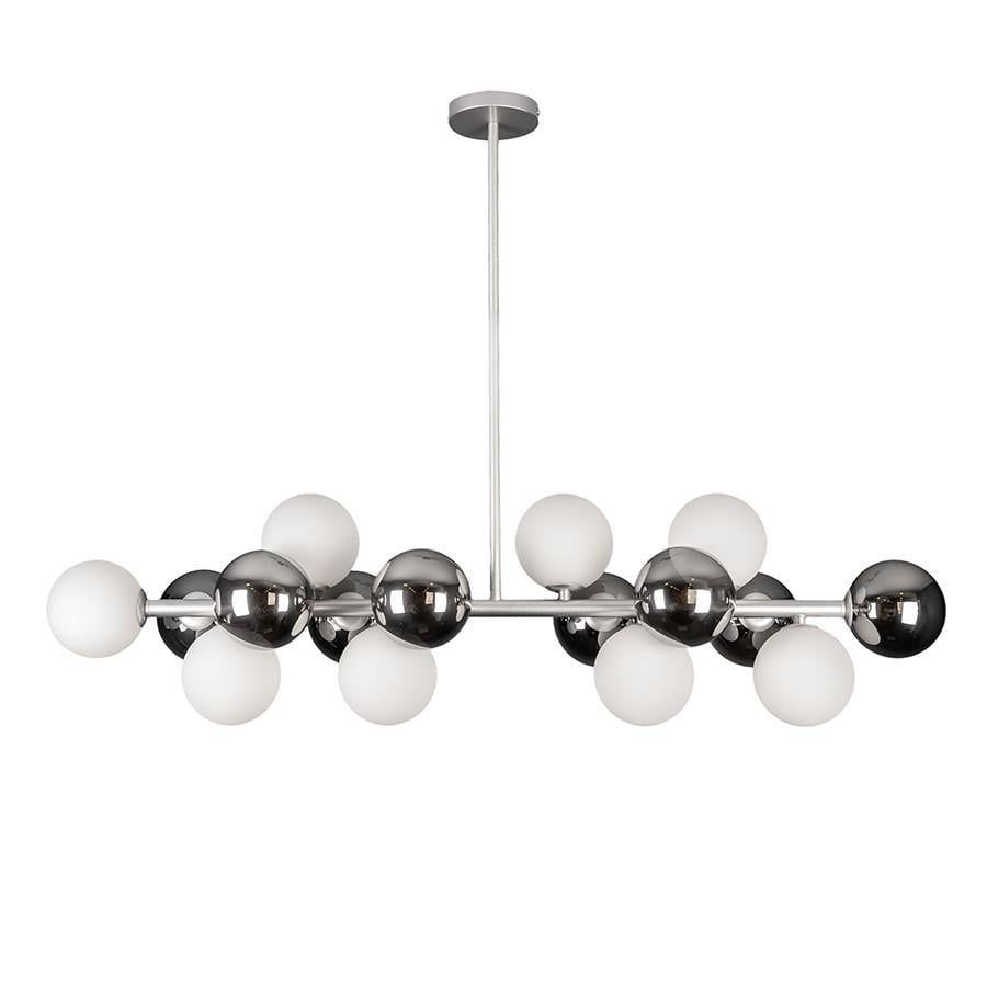 Люстра стельова молекула 7841020-16 GAB/BKWH S Срібний/Чорно-білий - фото 1 Люстра стельова молекула 7841020-16 GAB/BKWH S Срібний/Чорно-білий - фото 1