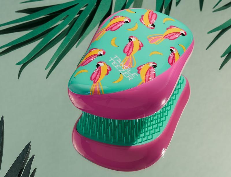 Гребінець для волосся Tangle Teezer Compact Styler Папуги (10992212) - фото 3