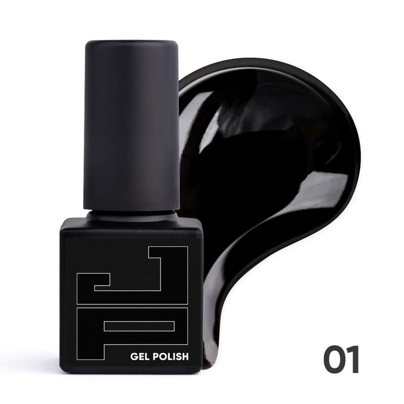 Гель-лак Jerden Proff 5 мл 001 Black