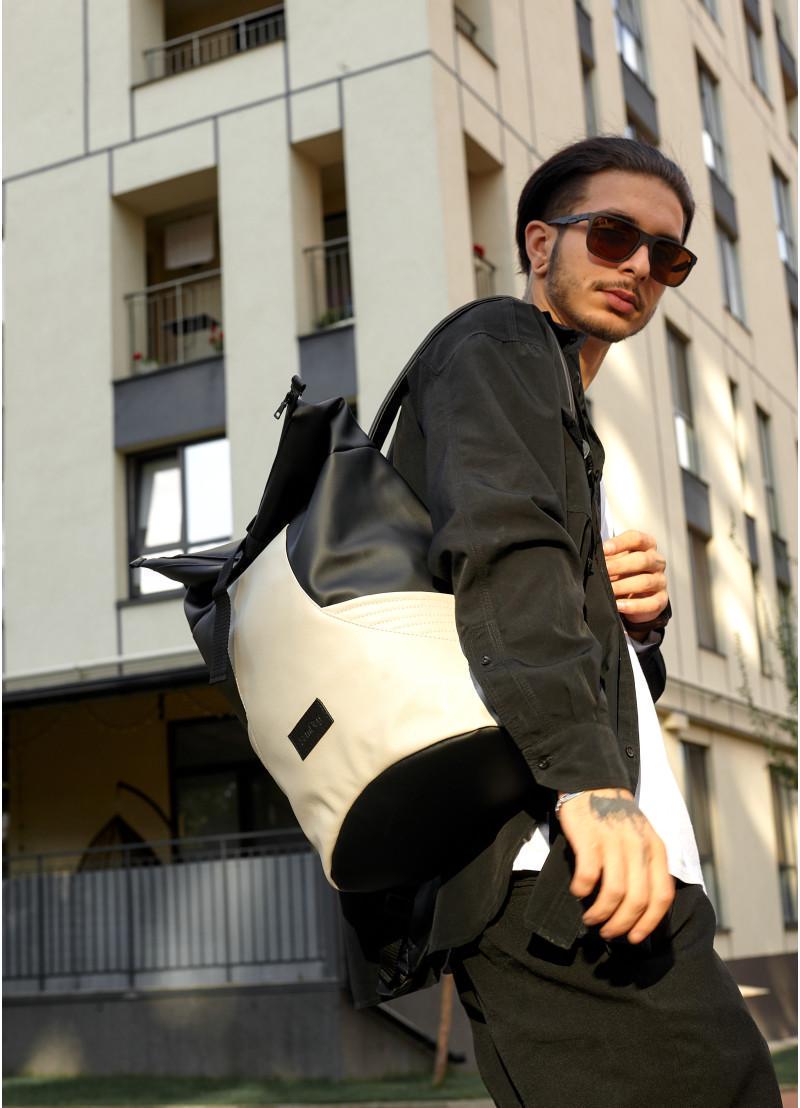 Рюкзак мужской Sambag RollTop X Черно-серый (24238707)
