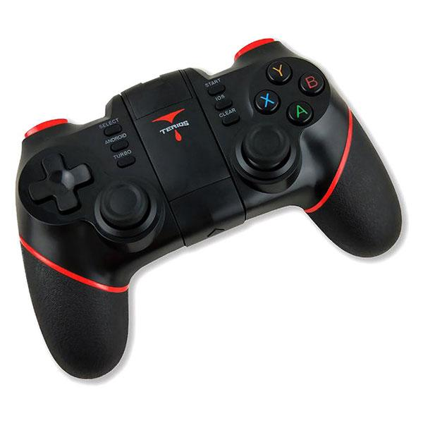 Джойстик Terios T-6 Bluetooth для PC/PS3/iOS/Android Чорний (9232847)