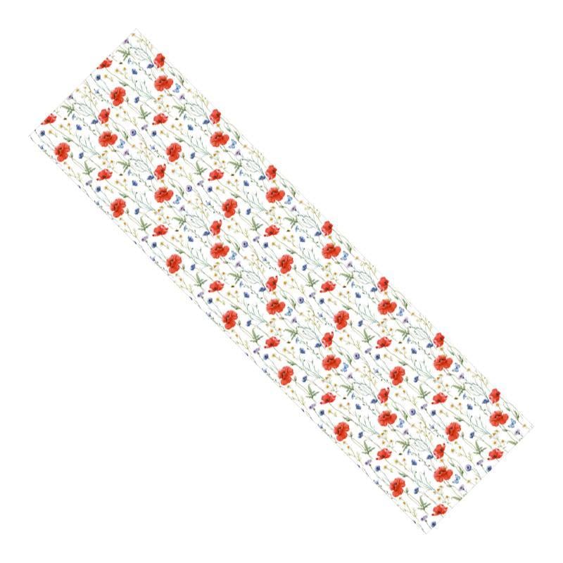 Дорожка на стол Маки и васильки 150x40 см (DR_22U015)