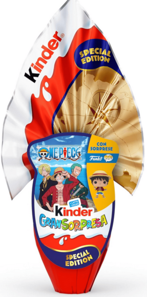 Шоколадне яйце Kinder GranSorpresa Maxi One Piece Special Edition 220 г (2959060533)